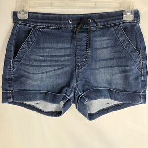 Signature by Levi Strauss Gold Blue Pull-On Cuffed Shorts w/Pockets Size 4 - W27